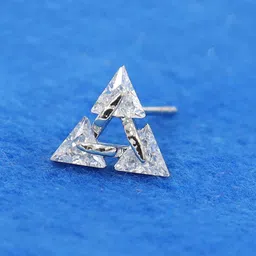 KRENOZ Triangular Studs Earrings image 3