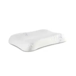The White Willow Orthopaedic Memory Foam Wave Designed Pillow - Set of 1 image 2