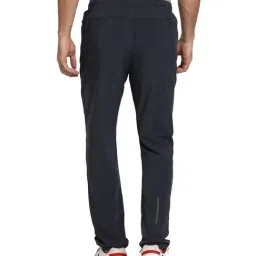 Van Heusen Performance Regular Fit Swift Dry 4 Way Stretch Solid Trackpants - Anthra image 2
