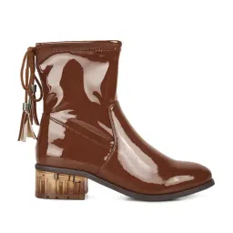 London Rag Women's Tan Casual Boots-image-78
