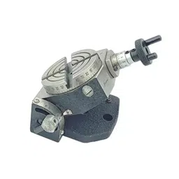 GENERIC Rotary Table in Black Color Cast Iron Body with 3 Slots 80 mm Table Diameter and 100 x 105 mm Base Size, 73-1WW9-JRLV image 3