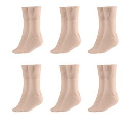 MUKHAKSH Beige Cotton Socks-picture-39