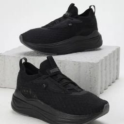 Puma Women's Softride Stakd Premium Wns Black Running Shoes-image-68