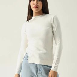 SHOWOFF White Regular Fit Top-image-23