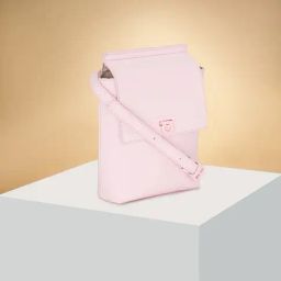 Forever Glam by Pantaloons Blush Solid Medium Sling Handbag-29