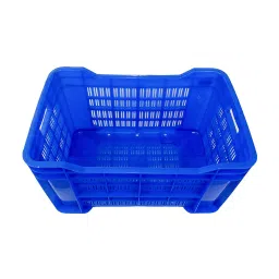 Spillbox Plastic 400x300x320 mm Blue Heavy Duty Crate For Home And Industrial Use-picture-39
