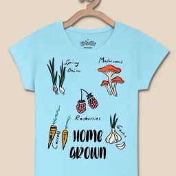 Kidsville Blue Cotton Printed T-Shirt-image-38
