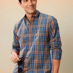 Mast & Harbour Checked Regular Fit Shirt-picture-41