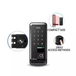 Epic 2 Way Smart Door Lock with Pin Number & Fingerprint Locking System, POP Scan H-0