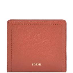 Fossil Logan Peach Casual Leather Bi-Fold Wallet for Women-picture-16