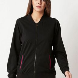 Miss Chase Women Floral Bomber Jacket-image-41