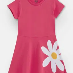 You Got Plan B Girls Printed Fit & Flare Dress-34