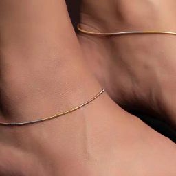 Zavya 92.5 Sterling Silver Anklet for Women (Pair of Anklets)-image-72