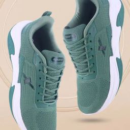 Sparx Men's Moss Green Running Shoes-24