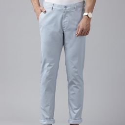 Blackberrys Men Printed Tapered Fit Trousers-image-92