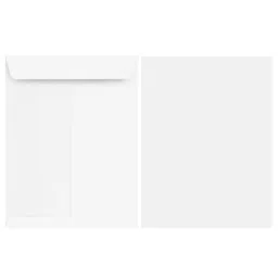 KMP 9x12 Inch 80 GSM White ‎Smooth Paper Envelope Pack of 2000-11