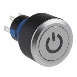 RS PRO Illuminated Push Button Switch Panel Mount 22.2 mm Cutout DPDT Yellow LED 250 V AC, 1759011-image-76