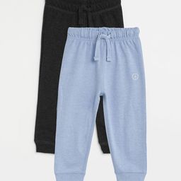 Campana Boys Pack Of 2 Cotton Mid-Rise Regular Fit Joggers-image-77