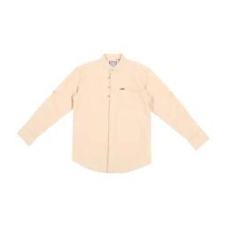 Palm Tree by Gini & Jony Kids Beige Cotton Shirt-image-35