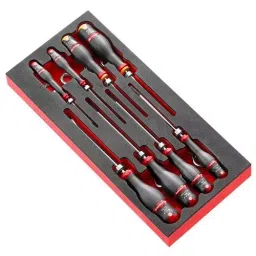 FACOM 325 mm Vanedium Steel Foam Module For 8 Screwdrivers-Sls, MODM.AN1SLS-0
