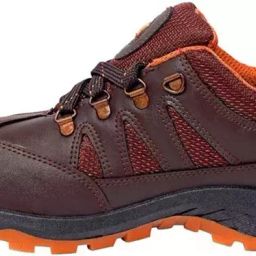 Japsin Instrumentation Steel Toe Safety Shoes Low Ankle Brown Full Grain Leather Size UK 8, JII08-1904-1