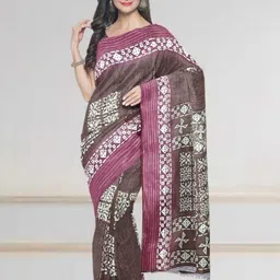 Ruhabs Woven Design Saree With Blouse Piece-picture-11