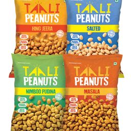 Taali Roasted Peanuts Variety Pack of 4 - 150 g Each-image-74