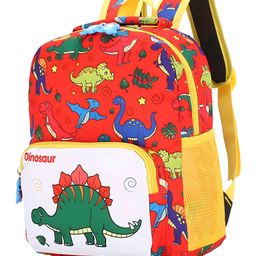 Bembika Kindergarten Cute Cartoon Kids School Bag Dino Red - 11.8 Inches-image-69