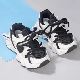 Oh! Pair Slip On Sneakers with Velcro Closure - Black-picture-44