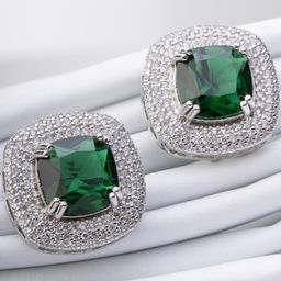 KAYRAH Square Studs Earrings-41