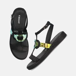 BAGATT Women Embellished Open Toe Flats-image-68