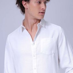 The Indian Garage Co Men Regular Fit Solid Resortwear Shirt-picture-36