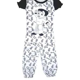 Fly Step Girls Pure Cotton Clothing Set-picture-5