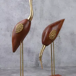 ADA Handicraft Brown Figurine Showpiece-image-16