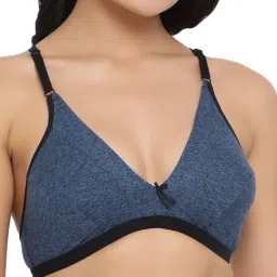 Clovia Blue Non Wired Non Padded Everyday Bra-picture-45