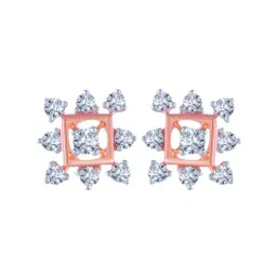 P.C. Chandra Jewellers 18 kt Gold & Diamond Earrings-picture-49