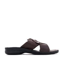 Khadim Men's Brown Toe Ring Sandals-image-71