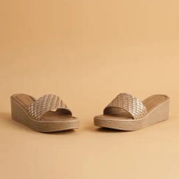 Eridani Women's Viola Beige Wedges-image-58