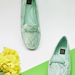 Sole To Soul Women Woven Design Loafers-image-83
