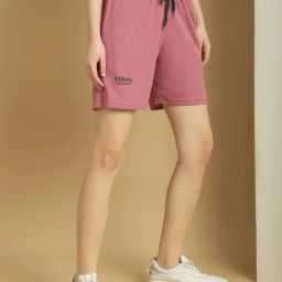 Vimal Jonney Pink Regular Fit Mid Rise Shorts-picture-47