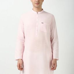 Peter England Men Thread Work Kurta-image-10