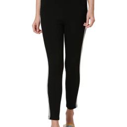 Mode by Red Tape Black High Rise Leggings-image-98