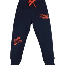 Plum Tree Kids Navy Printed Joggers-image-66
