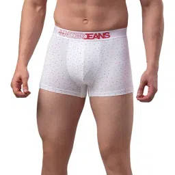 UnderJeans by Spykar White Printed Trunks-picture-8