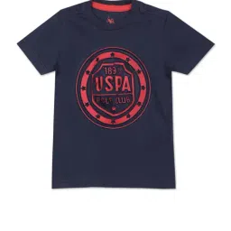 U.S. Polo Assn. Kids Navy Graphic Print T-Shirt-picture-11