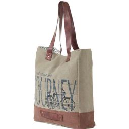 Mona B Brown Large Tote Bag-image-41