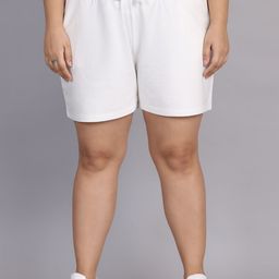 Rute Women Plus Size Cotton Sports Shorts-image-52
