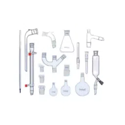 Biohall 16 Pcs Borosilicate Glass 3.3 Utility Set for Laboratories, BLS.DA.049-21