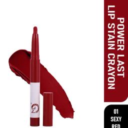 Matt Look Power Last Lip Stain Crayon 01 Sexy Red - 1.3 gm-18