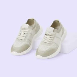 Forever Glam by Pantaloons Women's Moss Green Running Shoes-image-11